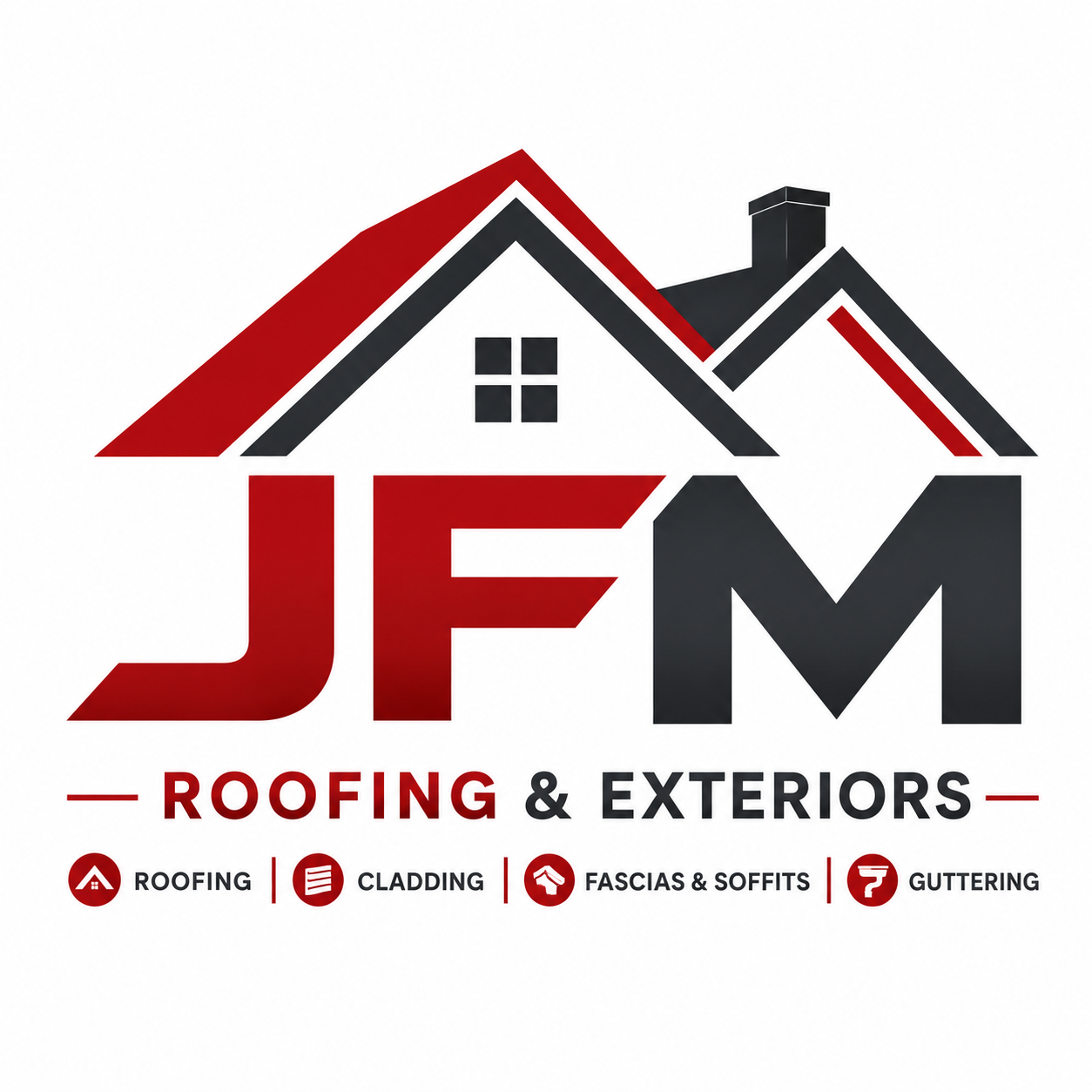 JFM Roofing & Exteriors Logo